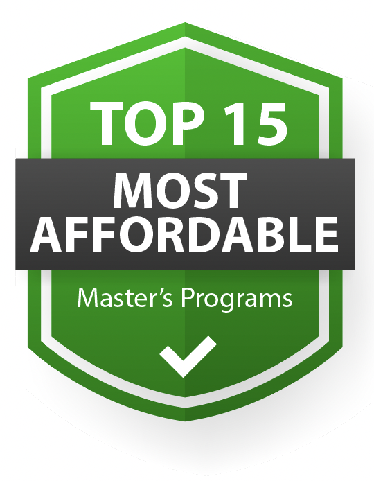 Most Affordable Masters in Nutrition Programs Badge