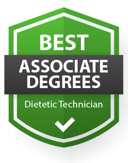 Best Dietetic Technician Associate Degrees badge