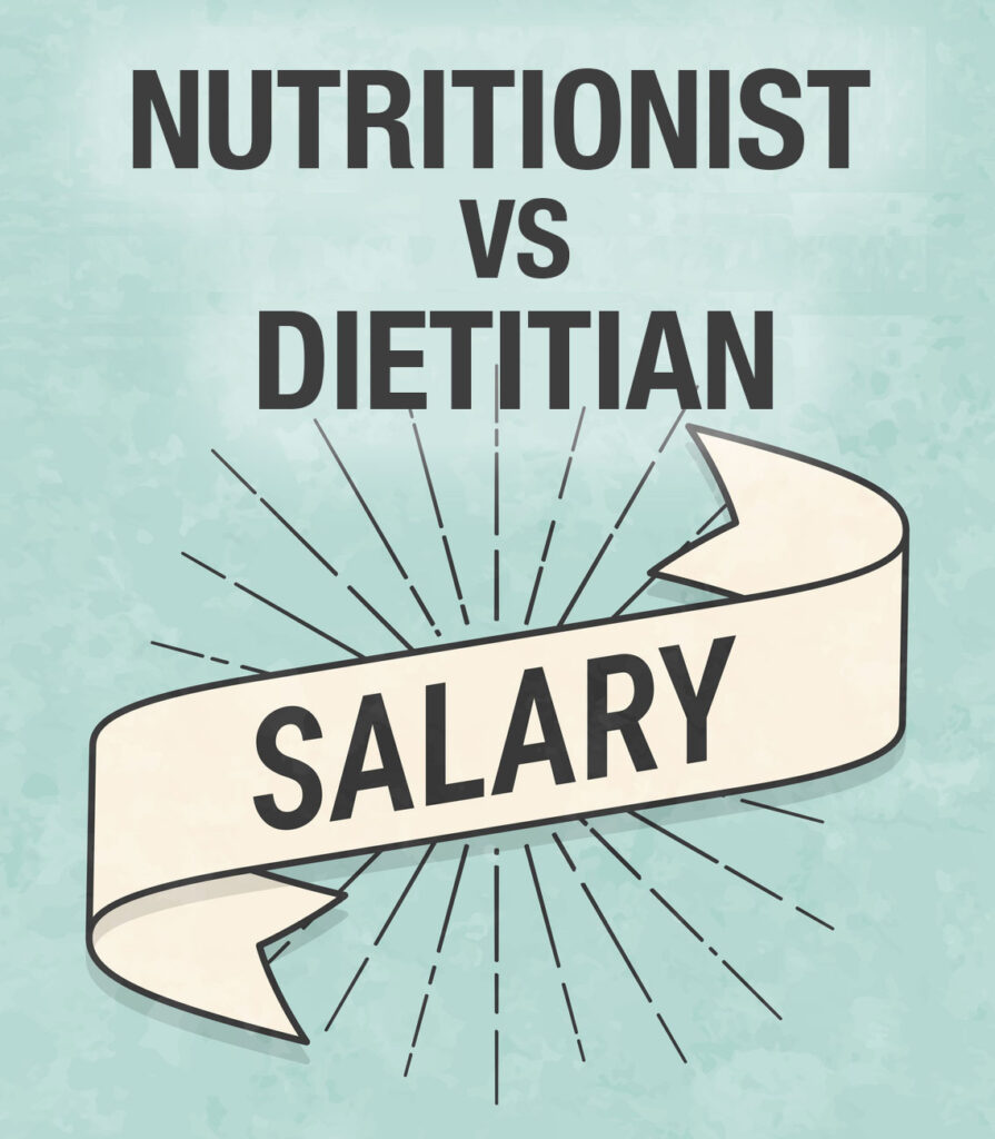 Nutritionist Versus Dietitian Salary Banner